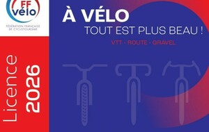 Licence et carte membre 2026